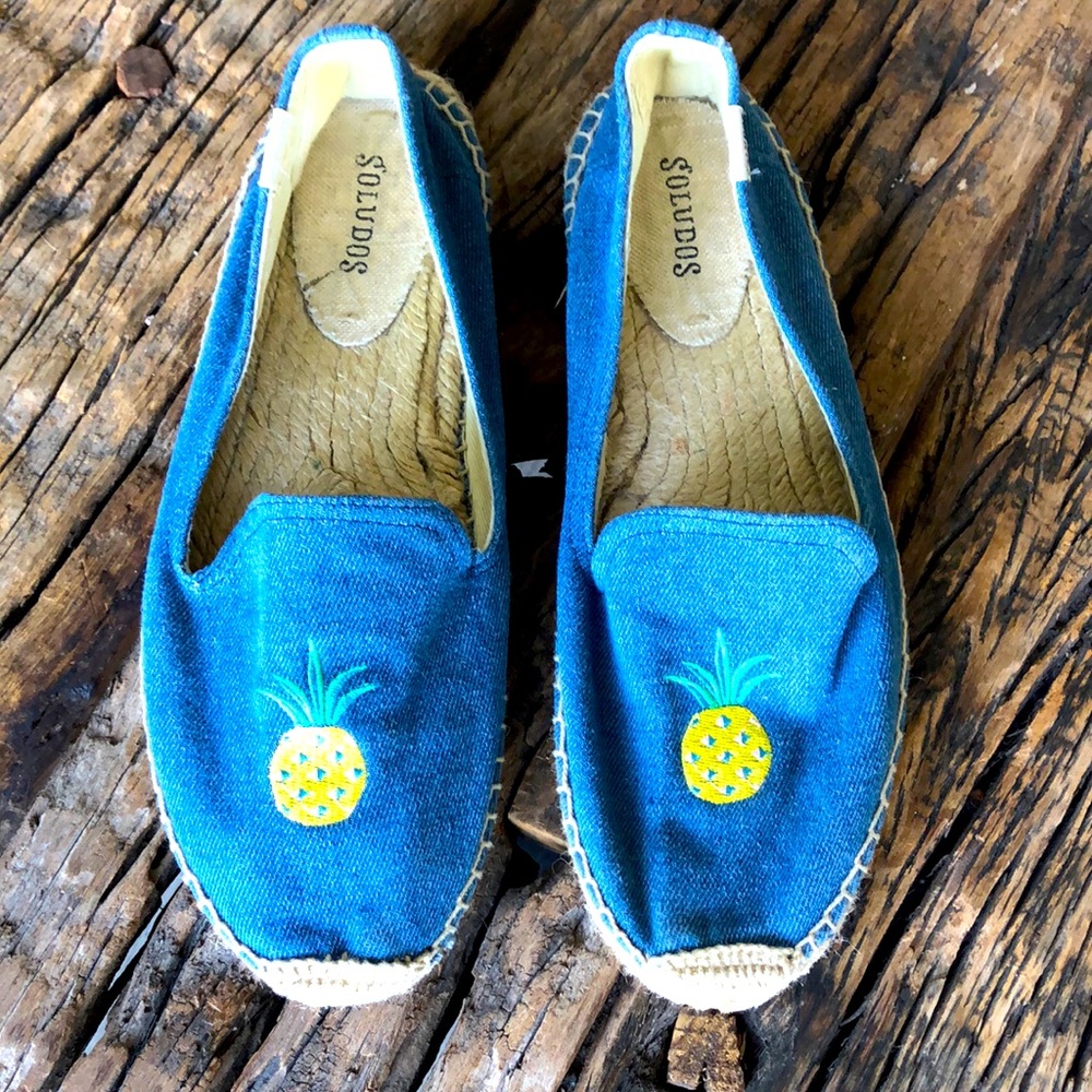 Soludos Pineapple Shoes Sz9